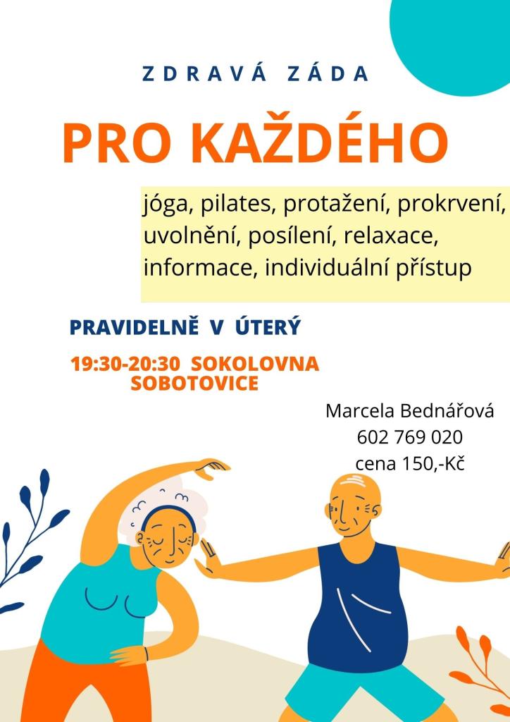 Jóga v&nbsp;Sobotovicích