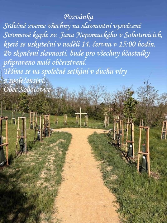 Vysvěcení Stromové kaple v&nbsp;Sobotovicích