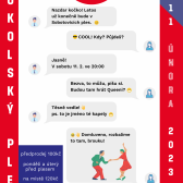 Plakát na "Sokolský ples Sobotovice", který se bude konat 11. 2. 2023